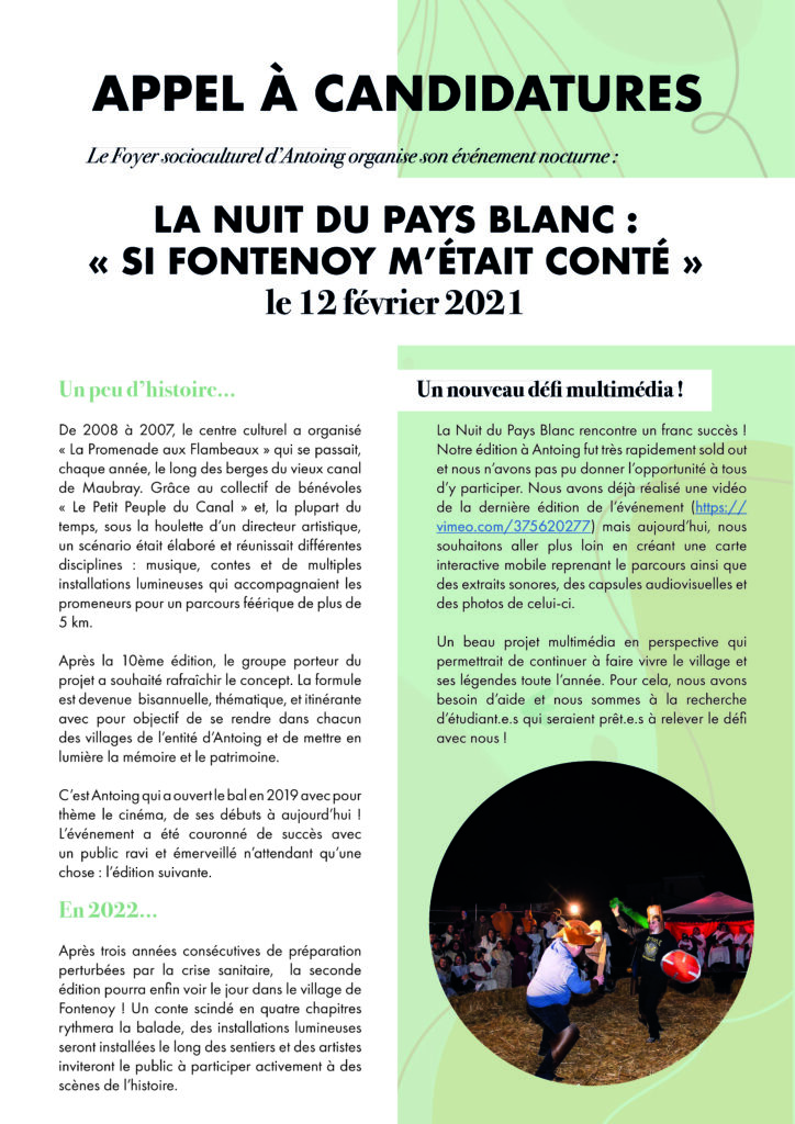 appel à candidatures appel à candidatures